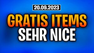 Fortnite Daily Item Shop 20.9.2023 | GRATIS FÜR ALLE | Shop von heute 20.9.2023