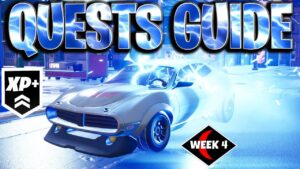 Fortnite Season 4 Week 4 CHALLENGE GUIDE (Use A Shield Breaker Grenade To Disable A Moving Vehicle)