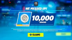 Fortnite made a HUGE Mistake.. (FREE V-BUCKS)