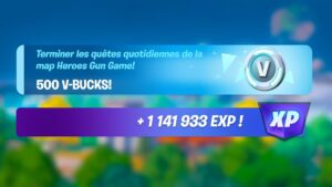 Gagner 100 Niveaux rapidement pour les V-bucks Gratuits !!