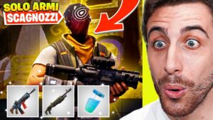 Gioco con SOLO le Armi degli SCAGNOZZI e VINCO la Partita! Stagione 4 Fortnite ITA!