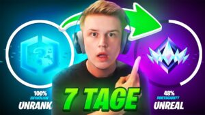 Ich habe in 7 Tagen UNREAL erreicht! (Fortnite Ranked)
