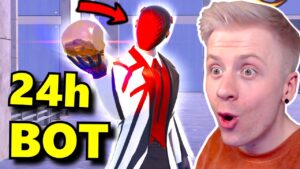 😱Ich stelle mich 24H ALS BOT in FORTNITE😂