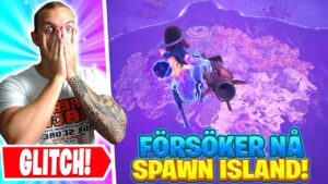 JAG FÖRSÖKER FLYGA TILL SPAWN ISLAND I FORTNITE