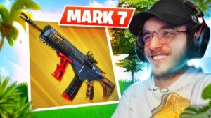 Je DECOUVRE la NOUVELLE ARME MYTHIQUE MK7 sur FORTNITE ( ROAD UNREAL NO BUILD #2 )
