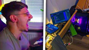 Jolavanille Casse Son PC en Live 🤣 Léo & Podasaî Arrache la No-Build 😈