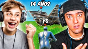 Jugué un PVP contra EL NIÑO PRODIGIO de 14 AÑOS en Fortnite y ... *me dolió*
