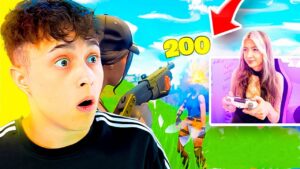 LA MEJOR JUGADORA de ESPAÑA VUELVE a FORTNITE - MateoZ