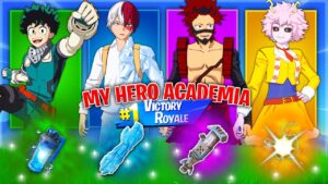 LOSOWY SKIN MY HERO ACADEMIA CHALLENGE w Fortnite