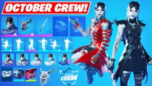 NEW Halloween Shimmerdusk Skin(October 2023 Crew Pack) Showcase! Fortnite