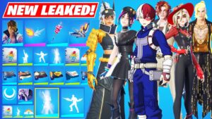 NEW Leaked v26.10 Skins, Emotes & FREE REWARDS (My Hero Academia, High Stakes Club, Super Styles)