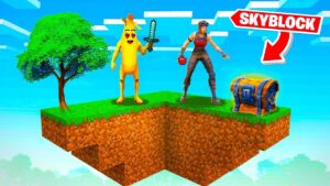 NOWY TRYB SKYBLOCK MINECRAFT w Fortnite