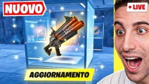 NUOVA Arma in Arrivo OGGI! Primo Content Update Stagione 4 Fortnite ITA Live!