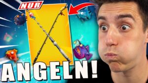 🎣*NUR MIT ANGEL“ gewinnen in Fortnite! 🐠 (EXTREME CHALLENGE!)