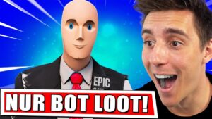 🤖NUR mit *BOT LOOT GEWINNEN* Challenge in Fortnite! 🤖