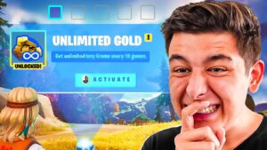 ONEINDIGE GOUD GLITCH in Fortnite is BROKEN!