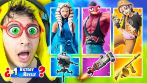 RANDOM **BOSS FINAL** SKIN CHALLENGE en Fortnite!! (Reto skin de jefe aleatoria)