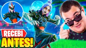 RECEBI ANTES DE TODO MUNDO A BÉTULA GUARDIÃ DA FLORESTA ! FORTNITE NOVA TEMPORADA NOVA SKIN