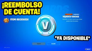 ¡REEMBOLSO de CUENTA GRATIS ya DISPONIBLE en FORTNITE! 💰🎁
