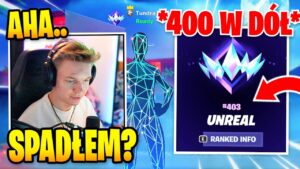 😱 SETTY SPADŁ *400 MIEJSC W DÓŁ* W UNREALU PRZEZ NIEGRANIE RANKEDÓW! ~ KULARZ SZOTY