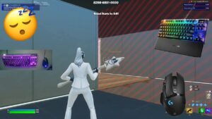 Steelseries Apex Pro TKL ASMR Chill🤩 Piece Control 1v1🏆Satisfying Keyboard Fortnite