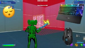 Steelseries Apex Pro TKL ASMR Chill🤩 Piece Control 1v1🏆Satisfying Keyboard Fortnite