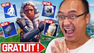 TOUS CES SKINS DE STAR WARS SONT GRATUITS SUR FORTNITE !