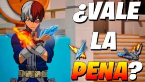 ¿VALE LA PENA COMPRAR EL LOTE SHOTO TODOROKI? | Fortnite: Battle Royale (GAMEPLAY Y REVIEW)