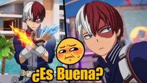 ¿VALE la PENA COMPRAR a SHOTO TODOROKI en FORTNITE? GAameplay, Review y Opinión - Mane22