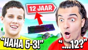dit is de beste 12 jarige fortnite pro van nederland... (1vs1)