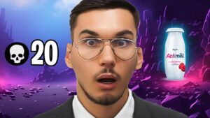 1 KILL = 1 ACTIMEL pe FORTNITE 🤣 (challenge)