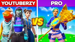 3 YOUTUBERÓW vs PROPLAYER w Fortnite