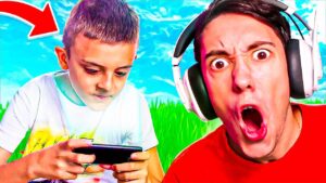 ASÍ JUEGA el MEJOR JUGADOR de MOVIL en FORTNITE *no lo creerás*