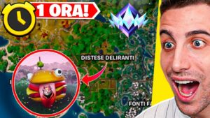 Atterro per 1 ORA nella Zona del CAPITOLO 1 in Ranked! *Cosa Succede?* Stagione 4 Fortnite ITA!