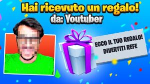 Chiedo 100 Regali agli YouTubers su Fortnite! (funziona)