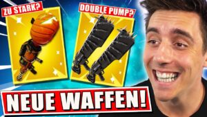 🔥DOUBLE PUMPZURÜCK? & RAKETENWERFER zu STARK?!🔥 - Fortnite Neue Waffen testen!
