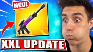 Die *NEUE WAFFE* ist DA!🔥(Gut oder Schlecht?)  - XXL Fortnite Update!