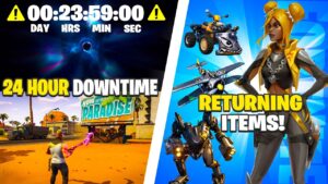 Fortnite Chapter 1 24 Hour DOWNTIME! (ALL Vaulted Features)