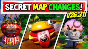 Fortnite SECRET MAP CHANGES, but somethings wrong...