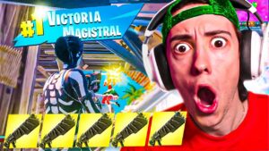 GANANDO SOLO con la NUEVA ESCOPETA de FORTNITEMARES *MUY DIFÍCIL*