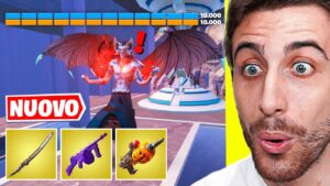 Gioco con le NUOVE Armi del BOSS Kado TRASFORMATO *IMMORTALE* e Vinco la Partita! Fortnite ITA!