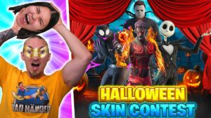HALLOWEEN SKIN CONTEST MOT MIN FLICKVÄN I FORTNITE