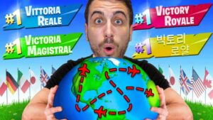 Ho VINTO su Fortnite in TUTTI i Paesi del Mondo! Fortnite ITA!