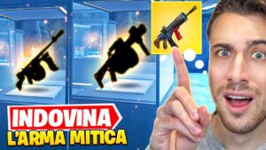 INDOVINA l'Arma MITICA nel BUNKER o QUITTA la Partita! Challenge *IMPOSSIBILE* Fortnite ITA!