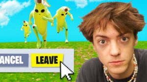 If I get Stream Sniped, I have to Quit my Fortnite Game