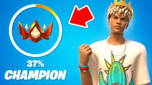 JE PASSE ENFIN CHAMPION sur FORTNITE !😍