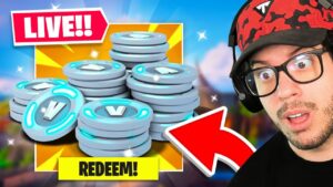🔴LIVE! - FORTNITE, BUT LOSE = YOU WIN 10,000 V-BUCKS!