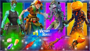 LOSOWY SKIN HALLOWEEN CHALLENGE 🎃 w Fortnite