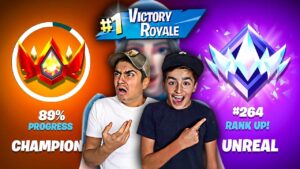 Mein BRUDER und Ich versuchen den HÖCHSTEN RANK in FORTNITE zu erreichen! 👑- (Road to Unreal Serie)