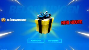 Nur für paar stunden VERFÜGBAR Gratis Item für alle in Fortnite